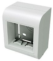 Коробка установочная настенная DKC Viva PDD 1-м. 2 мод. белый картинка